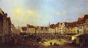 Bernardo Bellotto, The Old Market Square in Dresden 4